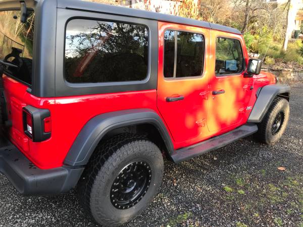 2018 Jeep Wrangler JL Unlimited Sport-S LOW MILES 8300mi ONE OWNER -... for sale in Kelso, OR – photo 12