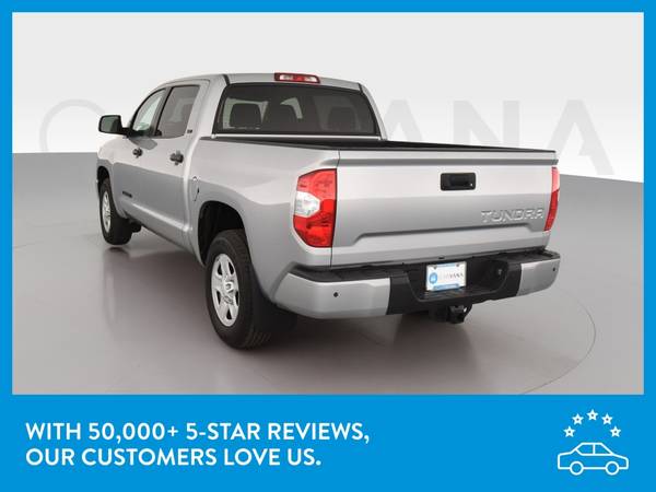 2019 Toyota Tundra CrewMax SR5 Pickup 4D 5 1/2 ft pickup Silver for sale in Bakersfield, CA – photo 6