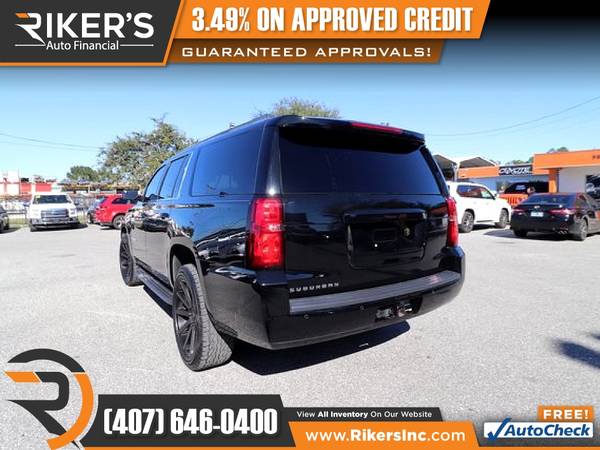 $444/mo - 2016 Chevrolet Suburban LT - 100 Approved! - cars & trucks... for sale in Kissimmee, FL – photo 13