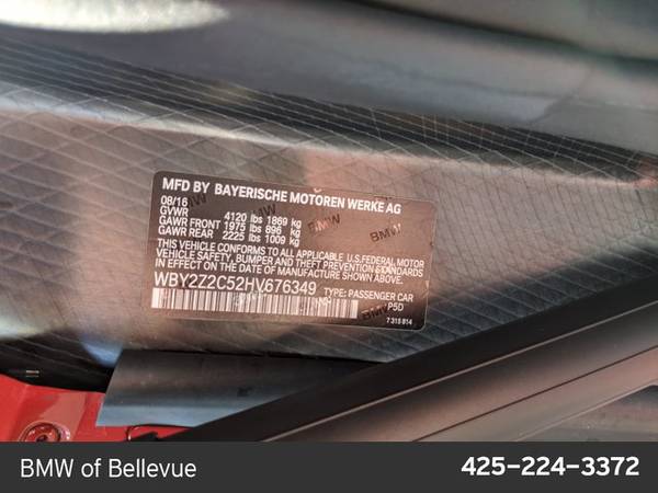 2017 BMW i8 AWD All Wheel Drive SKU:HV676349 - cars & trucks - by... for sale in Bellevue, WA – photo 22