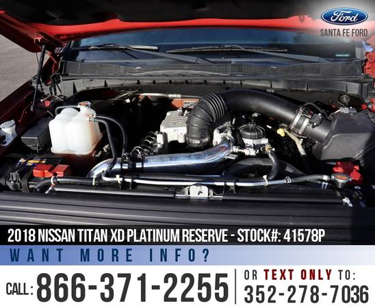 2018 NISSAN TITAN XD PLATINUM RESERVE Leather Seats, Diesel for sale in Alachua, FL – photo 10