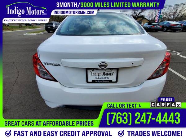 2015 Nissan Versa S 3mo 3 mo 3-mo 3000 mile warranty PRICED TO SELL! for sale in Ramsey , MN – photo 5