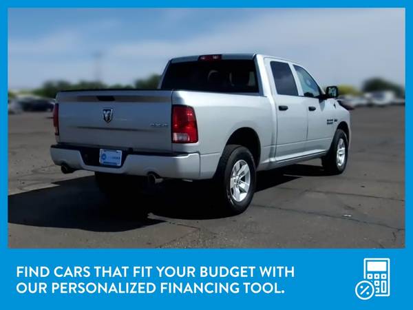 2017 Ram 1500 Crew Cab Express Pickup 4D 5 1/2 ft pickup Silver for sale in Santa Fe, NM – photo 8