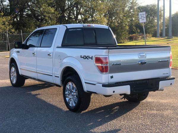 11 FORD F150 PLATINUM WHITE!! 4X4 for sale in Junction City, KS – photo 7