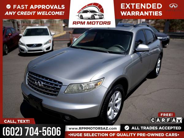 2004 Infiniti FX35 FX 35 FX-35 Touring Pkg RWD FOR ONLY 142/mo! for sale in Phoenix, AZ – photo 3