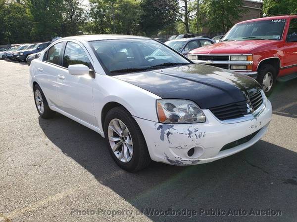 2009 Mitsubishi Galant 4dr Sedan ES White - - by for sale in Woodbridge, District Of Columbia – photo 2