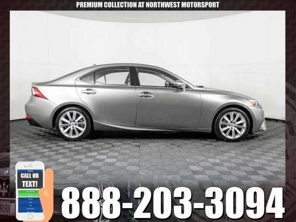 premium 2014 Lexus IS250 Sport RWD - - by dealer for sale in PUYALLUP, WA – photo 4