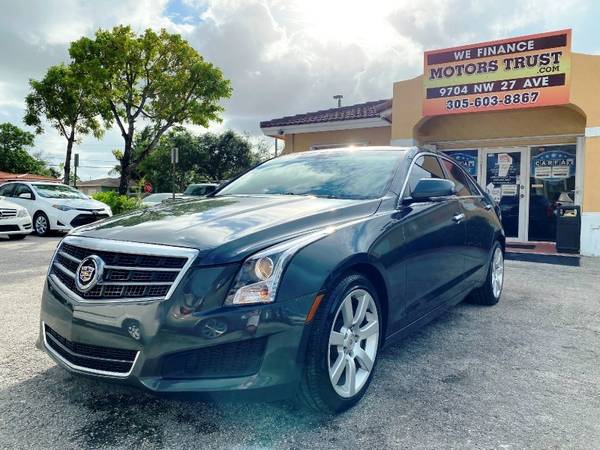 2014 Cadillac ATS 4dr Sdn 2.5L Luxury RWD 90 Days Car Warranty -... for sale in Miami, FL – photo 2
