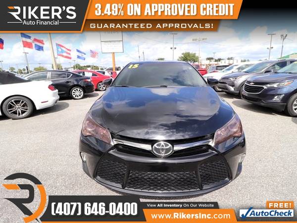 $145/mo - 2015 Toyota Camry SE - 100 Approved! - cars & trucks - by... for sale in Kissimmee, FL – photo 5