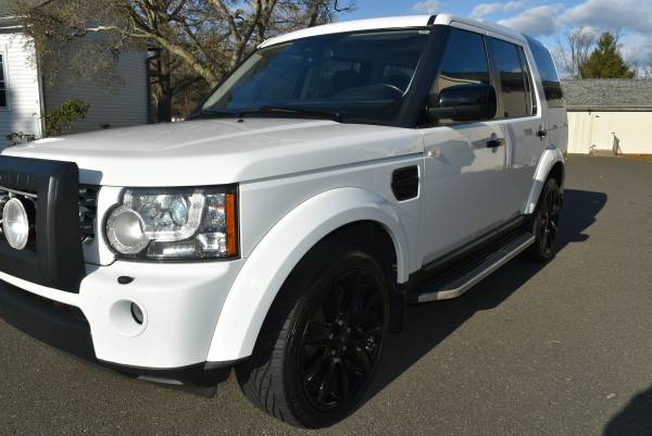 2011 Land Rover LR4 HSE LUX Rare Fiji White with Black - cars &... for sale in Fairfield, NY – photo 4