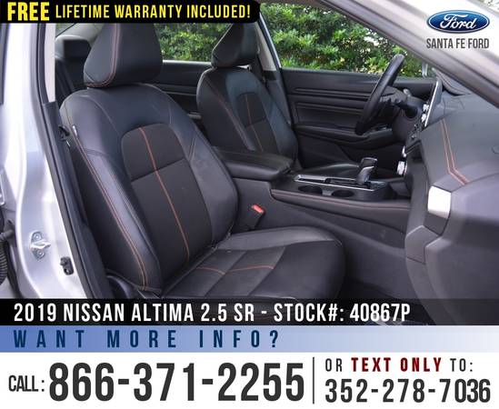 2019 Nissan Altima 2 5 SR Bluetooth, Leather Seats, Touchscreen for sale in Alachua, FL – photo 21