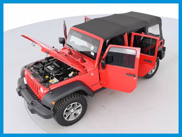 2017 Jeep Wrangler Unlimited Rubicon Sport Utility 4D suv Red for sale in Green Bay, WI – photo 15
