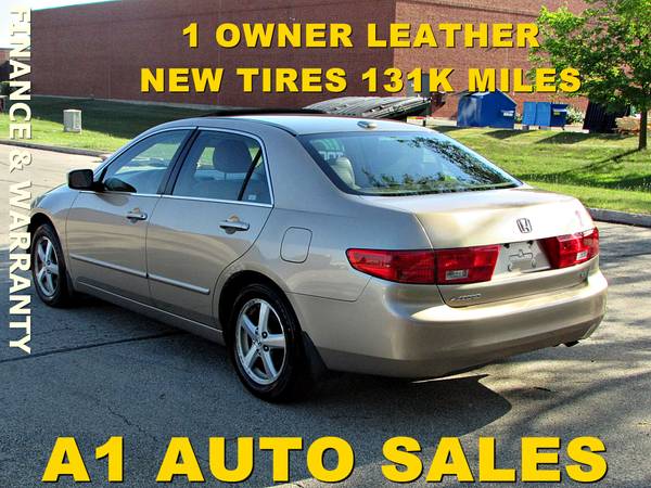 1 owner 2005 HONDA ACCORD EX-L 4cyl 131k warranty - cars & trucks -... for sale in Willowbrook, IL – photo 7
