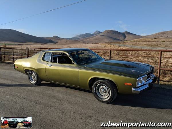 ▲1974 PLYMOUTH ROAD RUNNER *ONE OWNER* 57K ORIG.MILES/ 360 CI V8 AUTO for sale in San Luis Obispo, CA – photo 2