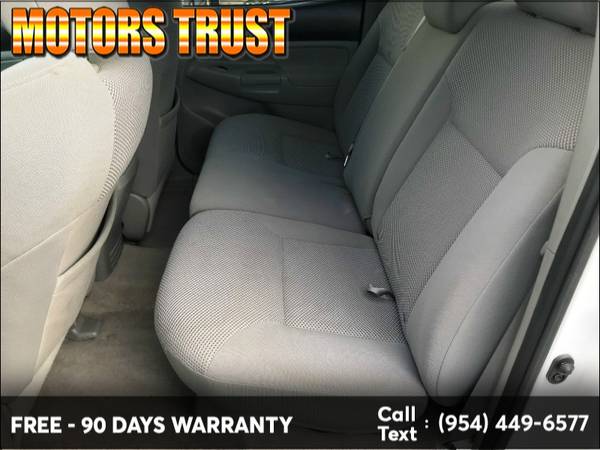 2010 Toyota Tacoma 4WD DoubleCab V6 Auto 90 Days Car Warranty for sale in Miami, FL – photo 18