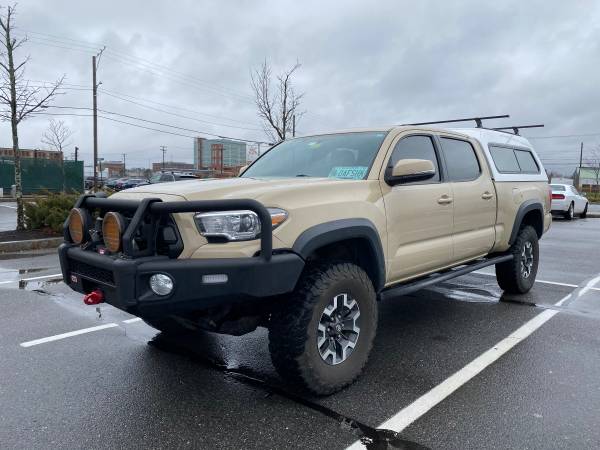 2017 Toyota Tacoma TRD OFFROAD Double Cab Long Bed Quicksand - cars... for sale in Portland, ME – photo 2