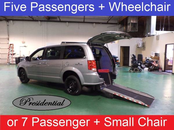 2016 Dodge 5 Pass + Wheelchair Handicap Van Conversion 2 DVD Systems... for sale in salt lake, UT – photo 2
