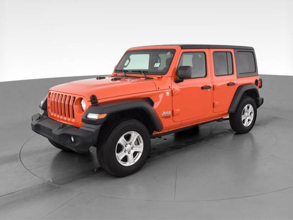 2020 Jeep Wrangler Unlimited Sport S Sport Utility 4D suv Orange - -... for sale in Charlotte, NC – photo 3