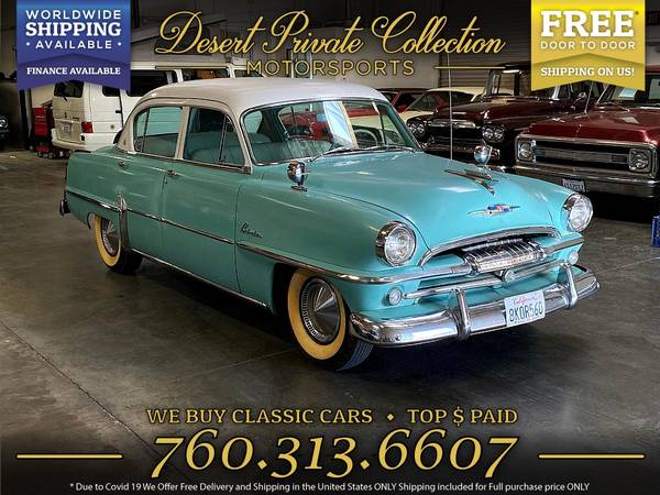 PRICE BREAK on this 1954 Plymouth Belvedere Original Paint ! Sedan -... for sale in Palm Desert , CA – photo 3