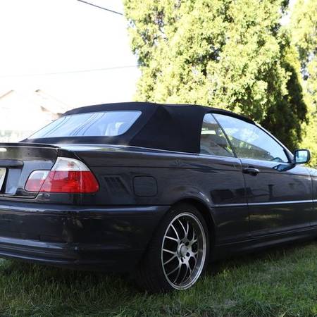 2003 BMW 3 SERIES 325 CI CONVERTIBLE - BLACK AND BLACK - cars &... for sale in Rutherford, NJ – photo 7