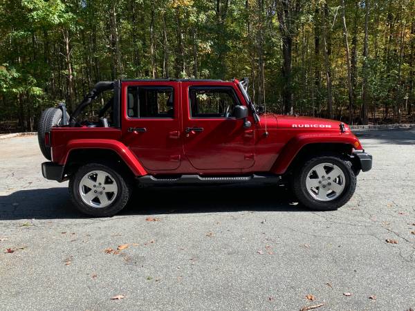 2012 Red Rock Jeep Wrangler Unlimited Sahara - cars & trucks - by... for sale in Pompton Plains, NJ – photo 4