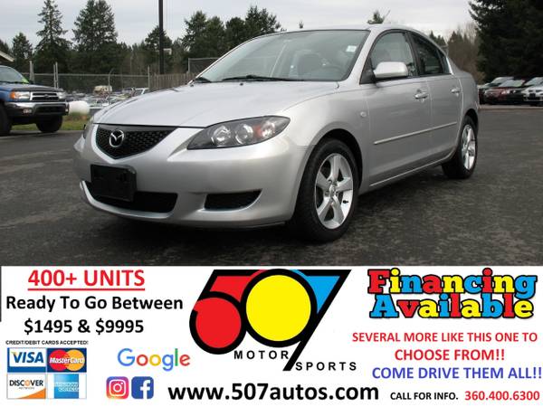 2006 Mazda MAZDA3 4dr Sdn i Touring Auto - - by dealer for sale in Roy, WA – photo 2