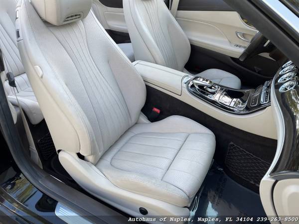2018 Mercedes Benz E400 4Matic Convertible! AMG Package! Premium Pac for sale in Naples, FL – photo 15