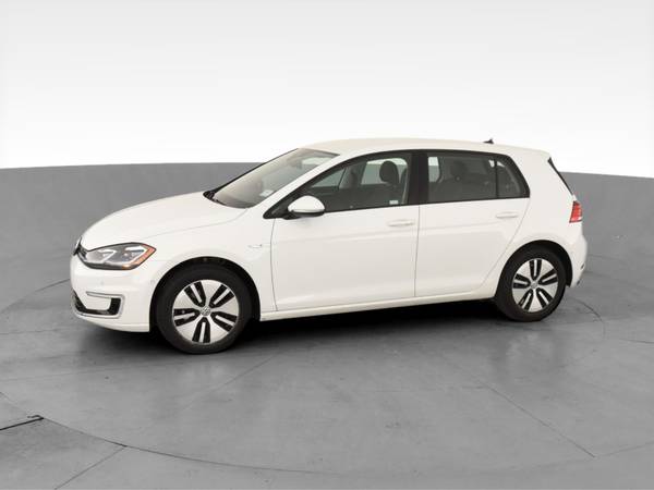 2019 VW Volkswagen eGolf SEL Premium Hatchback Sedan 4D sedan White... for sale in Atlanta, CA – photo 4