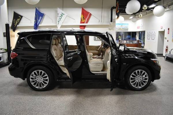 2015 INFINITI QX80 Deluxe Technology Package for sale in Canton, MA – photo 10