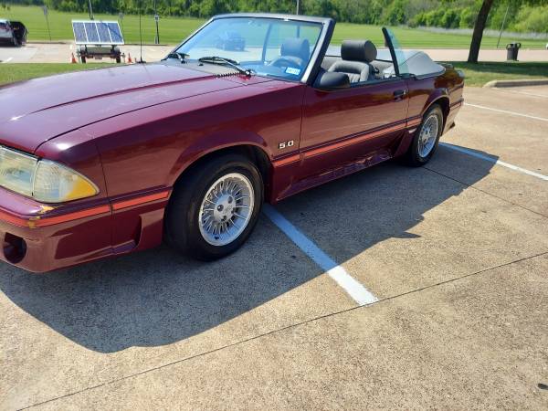1987 Ford Mustang GT Convertible Foxbody All Original - cars & for sale in Plano, TX – photo 9
