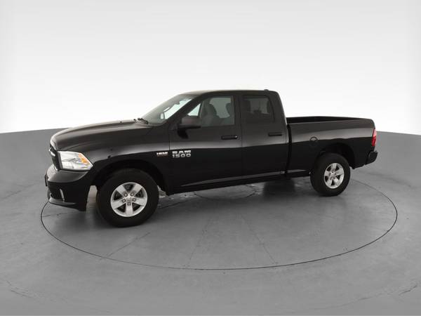2017 Ram 1500 Quad Cab Express Pickup 4D 6 1/3 ft pickup Black - -... for sale in Arlington, District Of Columbia – photo 4