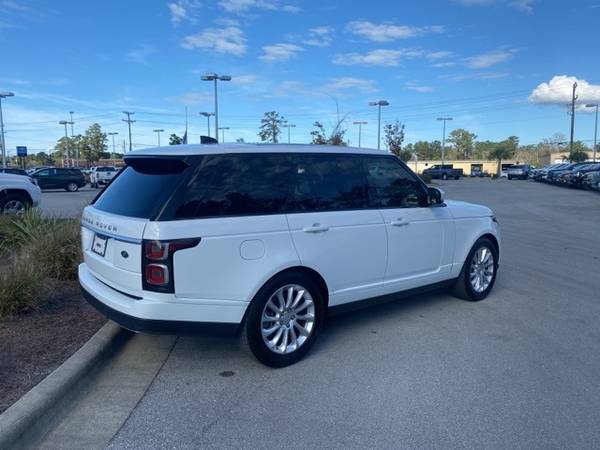 2019 Land Rover Range Rover 3.0L V6 Supercharged HSE suv White -... for sale in Swansboro, NC – photo 8