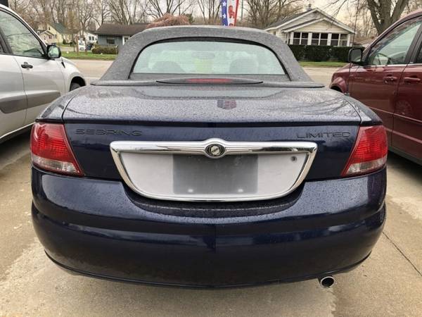 2006 CHRYSLER SEBRING LIMITED - - by dealer - vehicle for sale in Mishawaka, IN – photo 4
