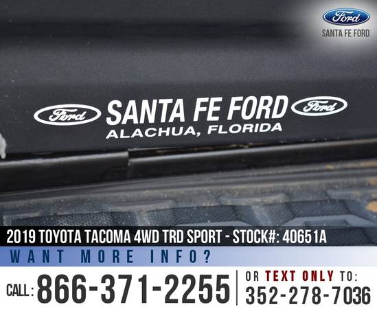‘19 Toyota Tacoma 4WD TRD Sport *** Backup Camera, Cruise, 4X4 *** -... for sale in Alachua, FL – photo 23
