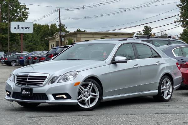 Silver 2011 Mercedes-Benz E350 Sport 4MATIC - AMG, nav, we finance for sale in Middleton, MA