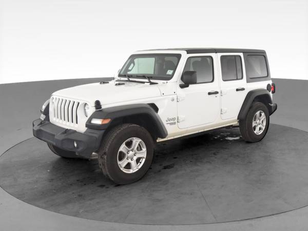 2020 Jeep Wrangler Unlimited Sport S Sport Utility 4D suv White - -... for sale in Bakersfield, CA – photo 3