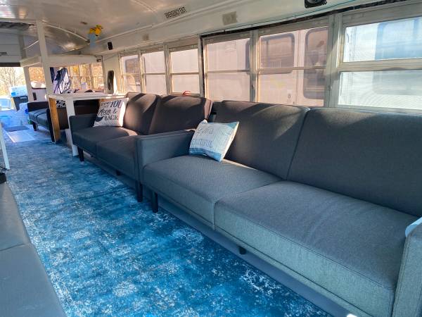 Skoolie - Converted School Bus, Tiny Home, Camper Bus with LED... for sale in Charlottesville, VA – photo 10