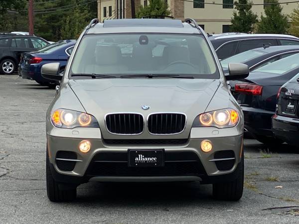 Beige 2011 BMW X5 xDrive35i Premium - panoroof, heated wheel, finance for sale in Middleton, MA – photo 2