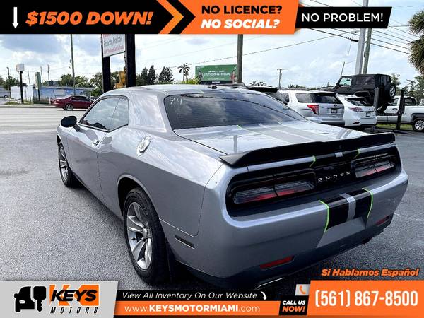 380/mo - 2018 Dodge Challenger SXT - - by dealer for sale in West Palm Beach, FL – photo 5