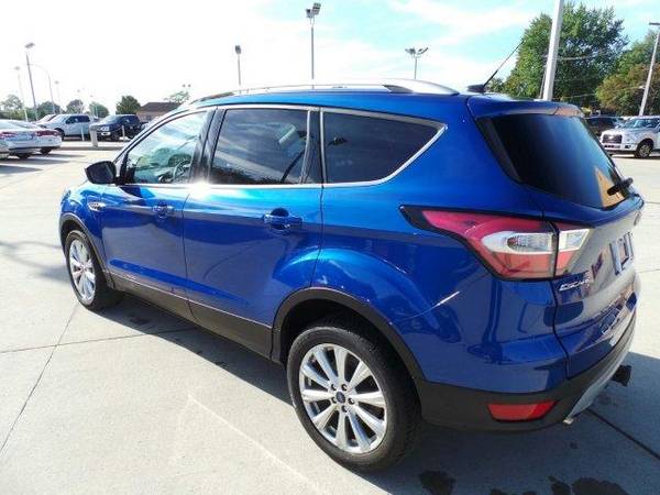 2017 Ford Escape SUV Titanium - Ford Lightning Blue Metallic for sale in St Clair Shrs, MI – photo 6