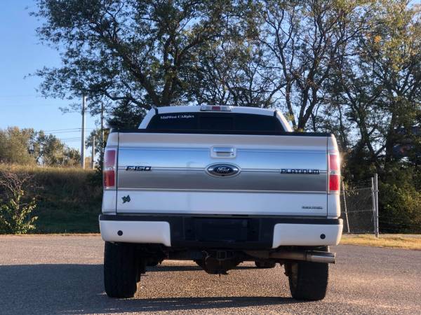 11 FORD F150 PLATINUM WHITE!! 4X4 for sale in Junction City, KS – photo 5