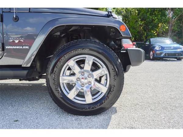2017 Jeep Wrangler Sahara - SUV for sale in Naples, FL – photo 11
