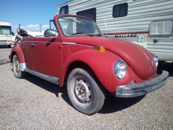1978 VW Super Beetle Convertible *Runs but needs some TLC* for sale in Tucson, CA – photo 3