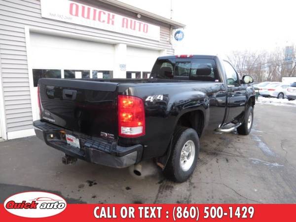 2009 GMC Sierra 2500HD 4WD Reg Cab 133 Work Truck with - cars & for sale in Bristol, CT – photo 4