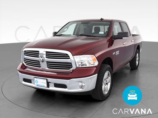 2017 Ram 1500 Crew Cab SLT Pickup 4D 5 1/2 ft pickup Red - FINANCE -... for sale in milwaukee, WI