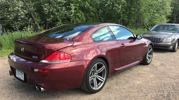 2006 BMW M6, 40k miles, carbon roof, etc etc for sale in Stockton, MN – photo 3