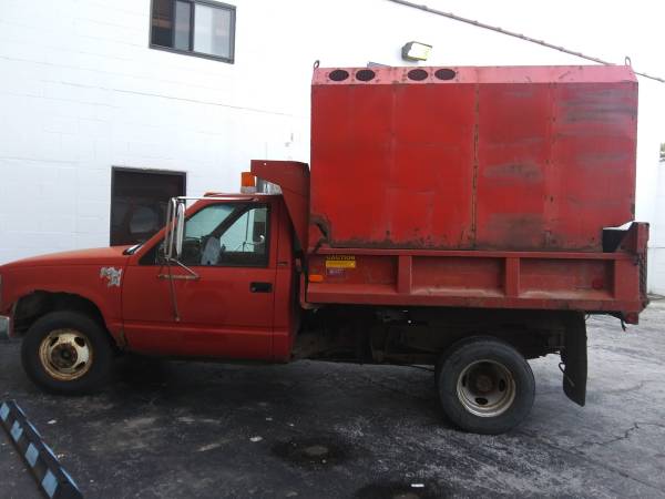 Dump Truck, Chipper Box,Chevy 3500,Runs Good,Low Miles-50K,1 Owner,See for sale in Midlothian, IL – photo 14
