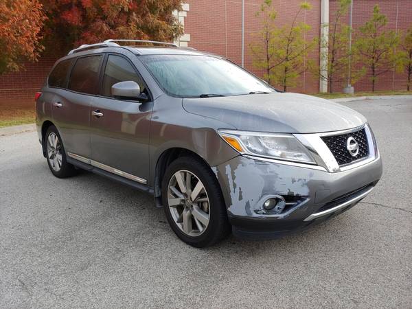 2015 NISSAN PATHFIDER PLATINUM LOW MILES! 3RD ROW! LOADED! 1 OWNER!... for sale in Norman, OK – photo 2