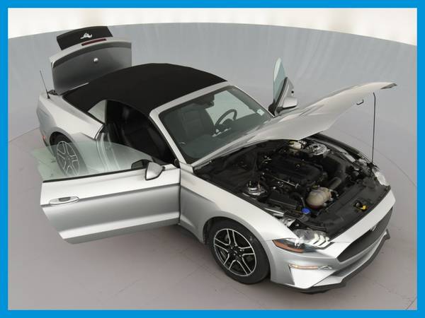 2020 Ford Mustang EcoBoost Convertible 2D Convertible Silver for sale in Decatur, IL – photo 21