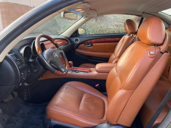 2003 Lexus SC430 convertible beautiful dark brown leather interior for sale in Sylmar, CA – photo 10